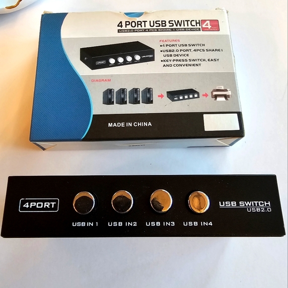 4 Port USB Printer USB 2. 0 Sharing Printer Share USB Sharing USB 2.0 Sharing C - Picture 5 of 5